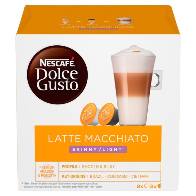 Dolce Gusto Skinny Latte Macchiato Pods 8 Pack
