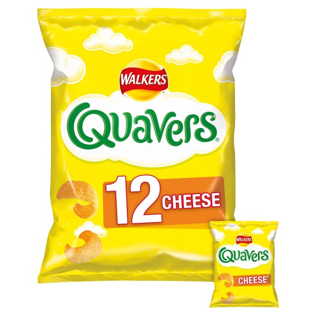 Walkers Quavers Snacks 12 Pack