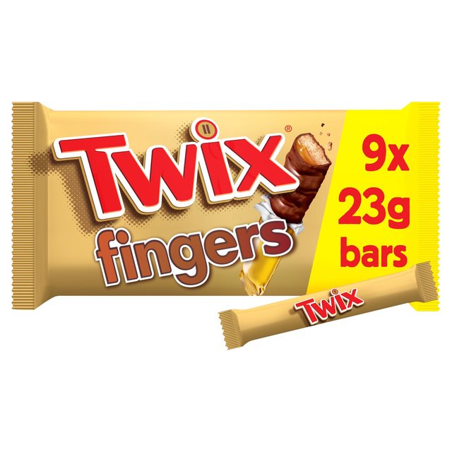 Twix Fingers Biscuits 9 Pack