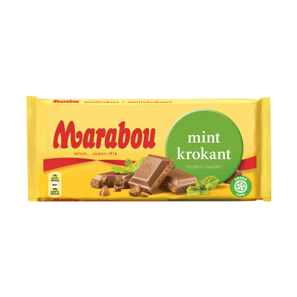 Marabou Chocolate Mint Crisp 200g - 7oz