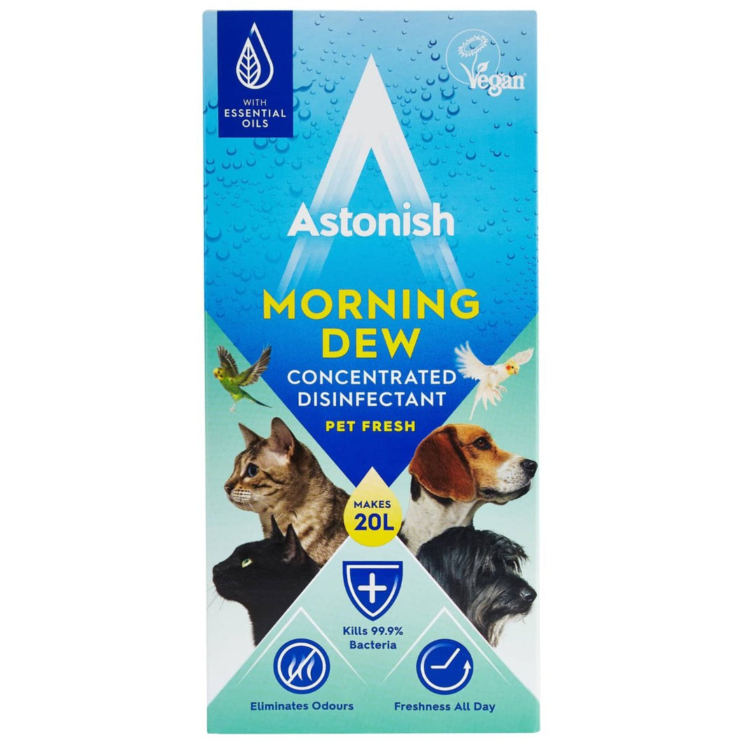 Astonish Morning Dew Pet Concentrated Disinfectant 500ml - 16.9fl oz
