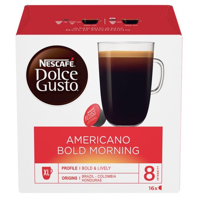 Dolce Gusto Americano Bold Morning Pods 16 Pack