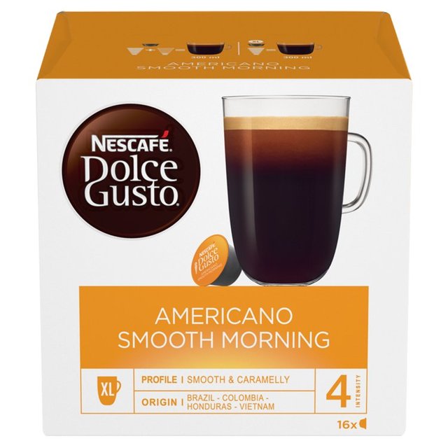 Dolce Gusto Americano Smooth Morning Pods 16 Pack