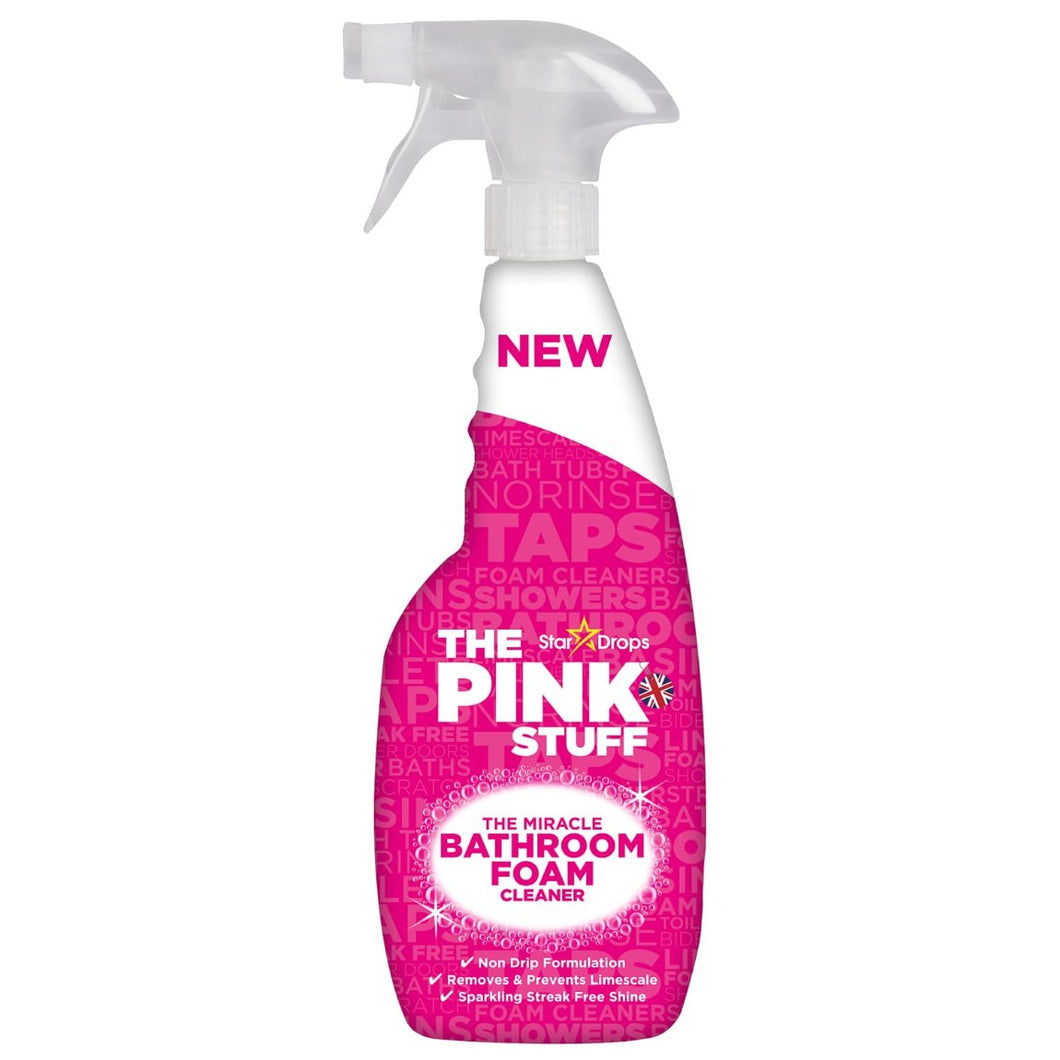Stardrops The Pink Stuff Bathroom Foam Cleaner 750ml - 25.3fl oz