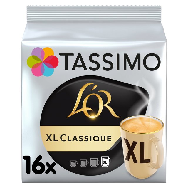Tassimo L'or Classique XL Coffee Pods 16 Drinks