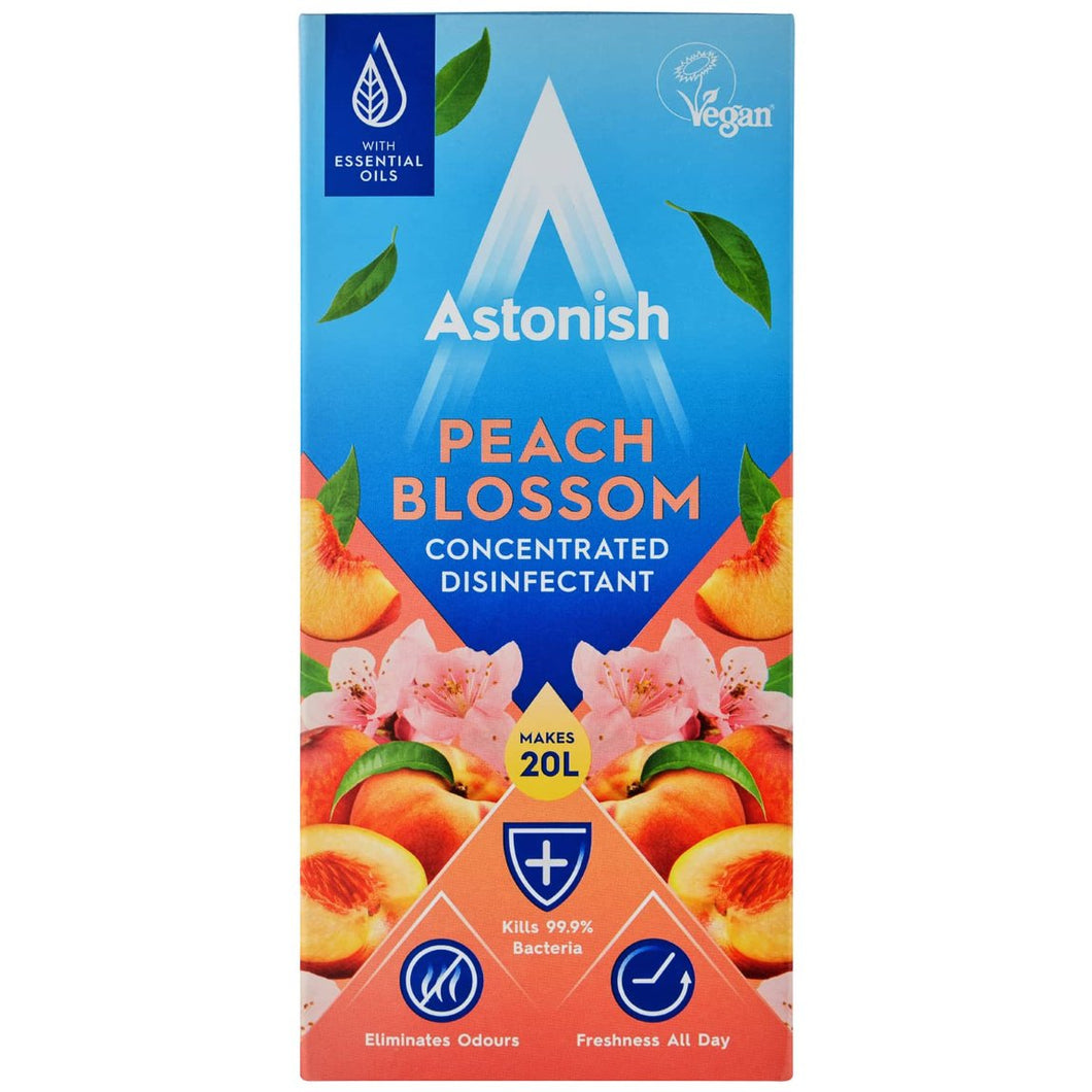 Astonish Peach Blossom Concentrated Disinfectant 500ml - 16.9fl oz