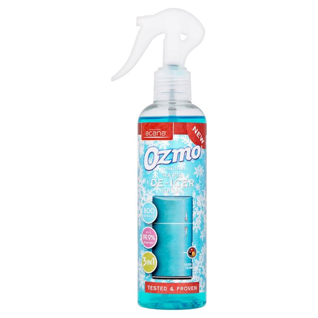 Ozmo Fridge & Freezer Rapid De-Icer 250ml - 8.4fl oz