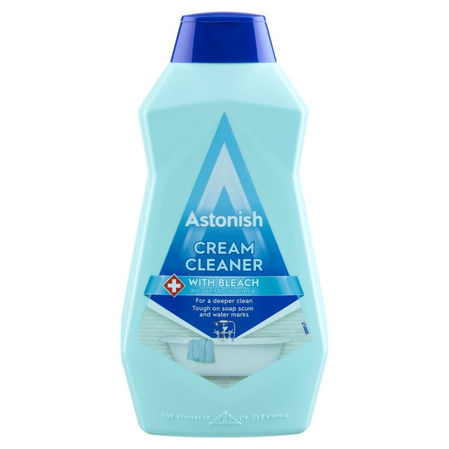 Astonish Cream Cleaner with Bleach 500ml - 16.9fl oz