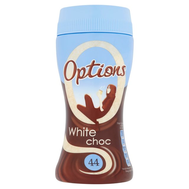Options White Hot Chocolate Drink 220g - 7.7oz