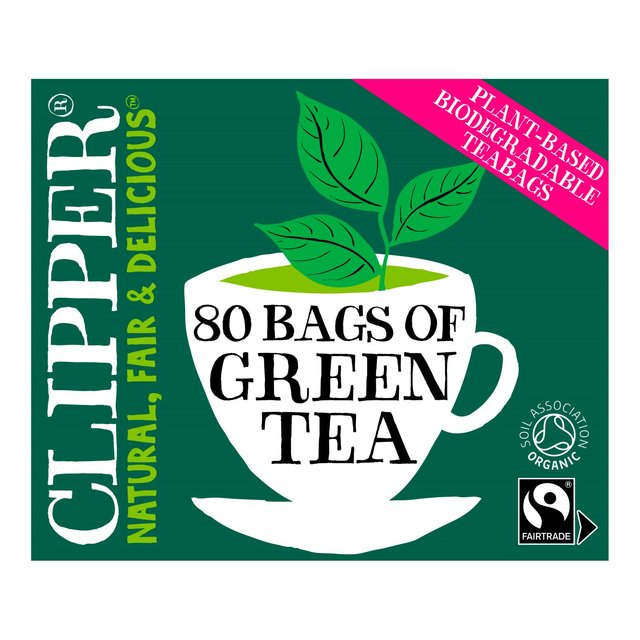 Clipper Organic Fairtrade Green Tea 80 Bags