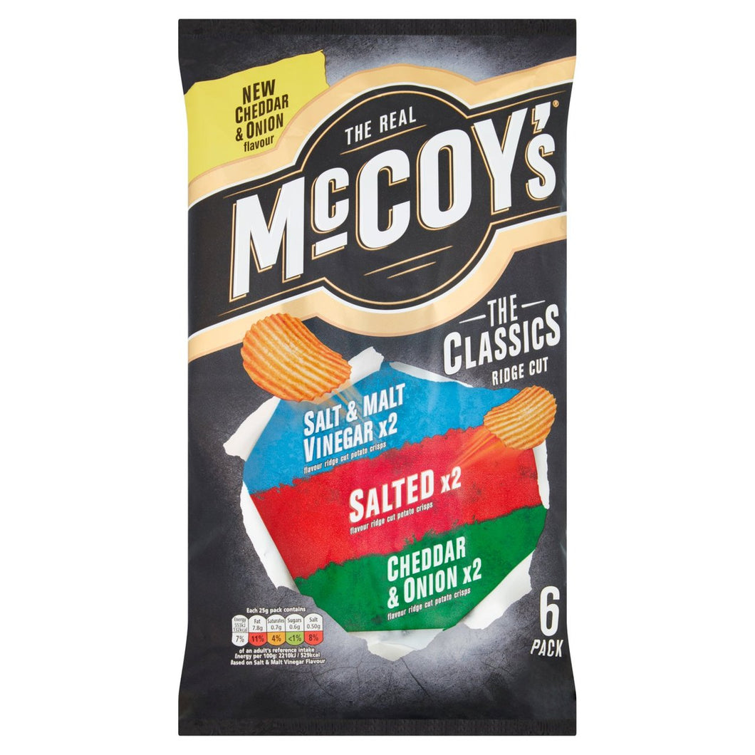 McCoy's Ridge Cut The Classics Variety 6 Pack