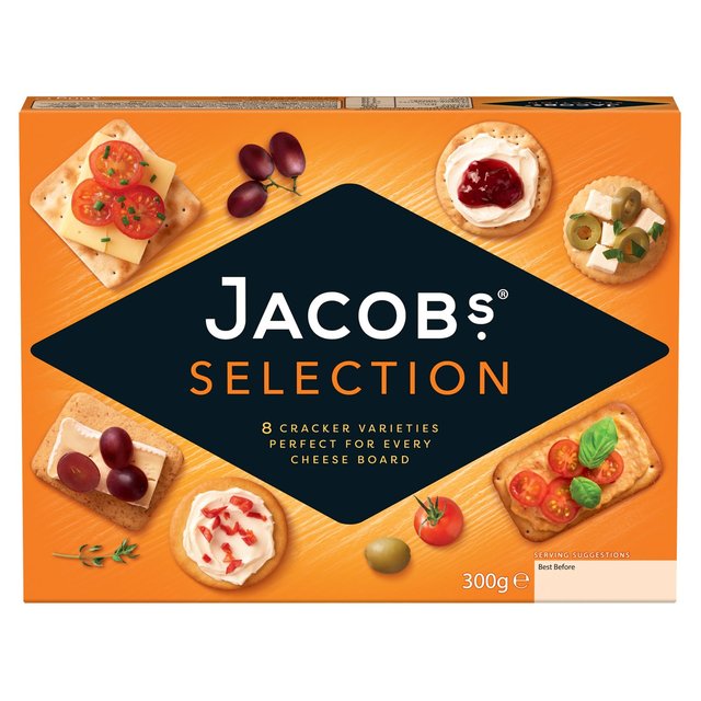 Jacob's Crackers Biscuit For Cheese 300g - 10.5oz