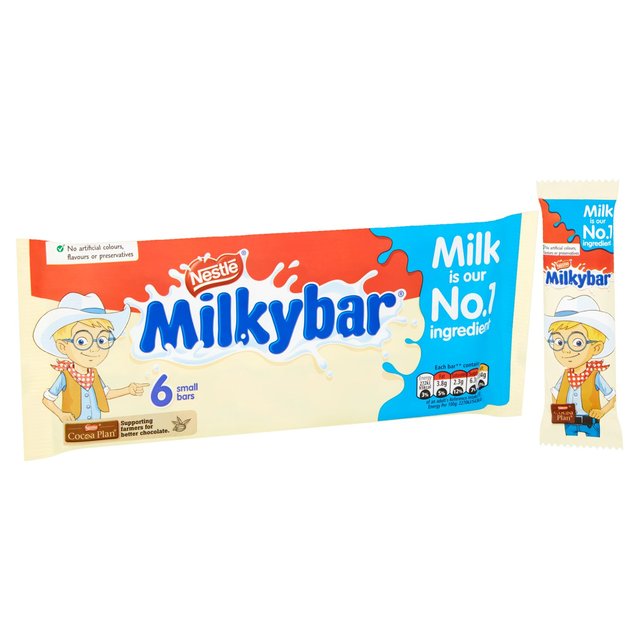 Milkybar White Chocolate Kid Bar Multipack 6 Pack
