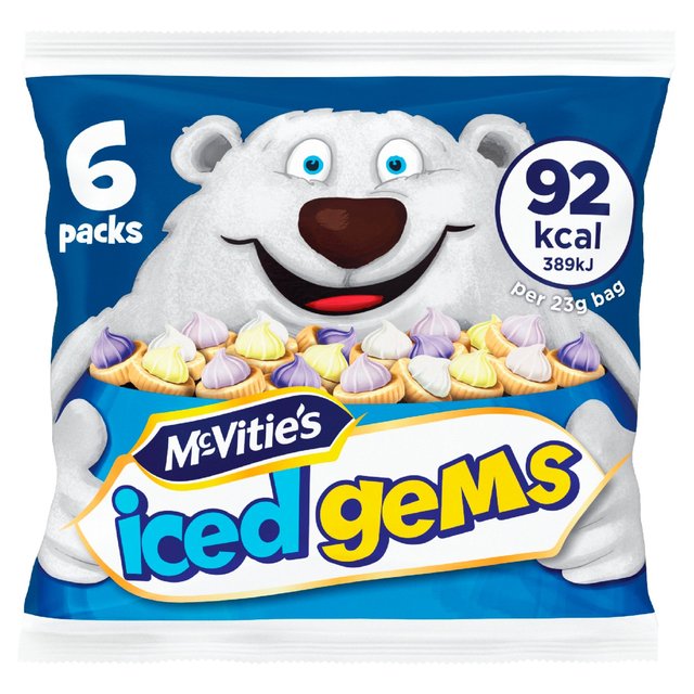 McVitie's Iced Gems 6 Pack
