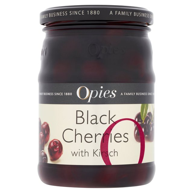 Opies Black Cherries & Kirsch 370g - 13oz