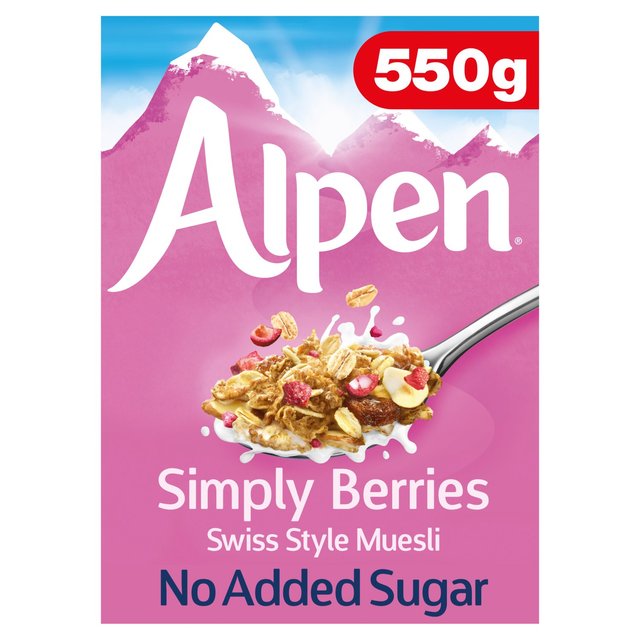 Alpen No Added Sugar Simply Berries 550g - 19.4oz