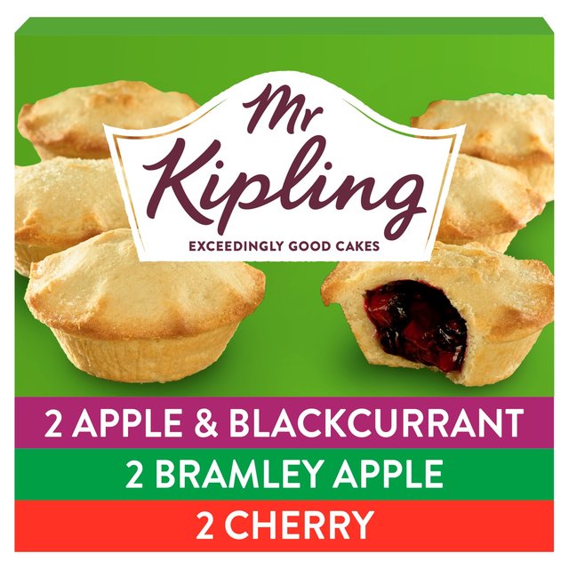 Mr Kipling 6 Fruity Pies Selection