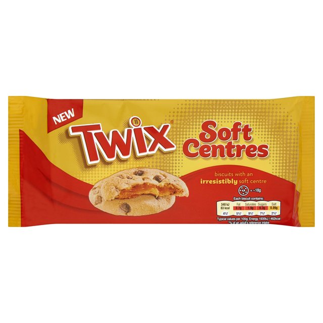 Twix Soft Centres Biscuits 144g - 5oz