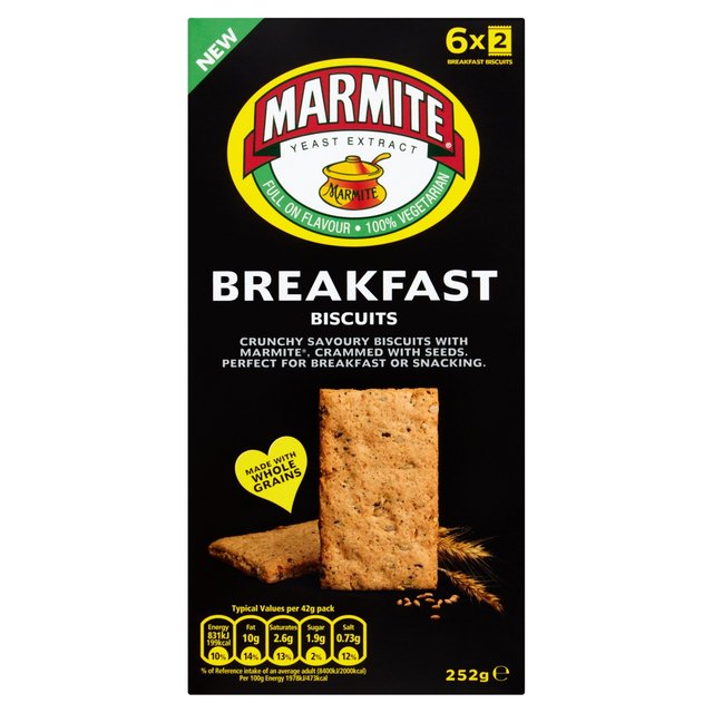 Marmite Breakfast Biscuits 252g - 8.8oz