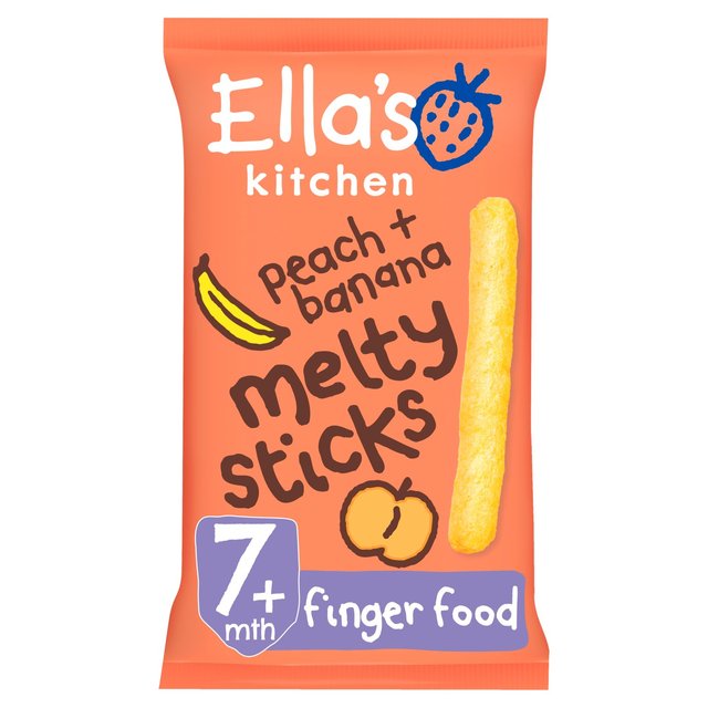 Ella's Kitchen Organic Melty Sticks Peach & Banana 20g - 0.7oz