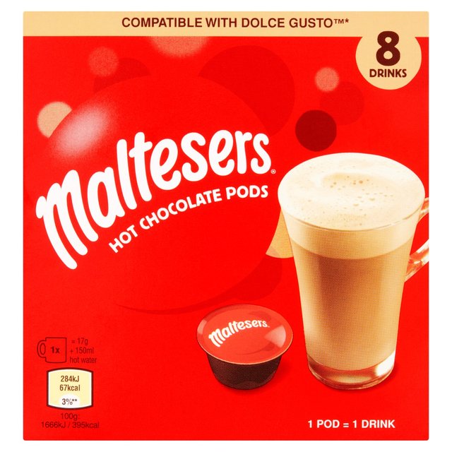Maltesers Dolce Gusto Compatible Pods 8 Pack