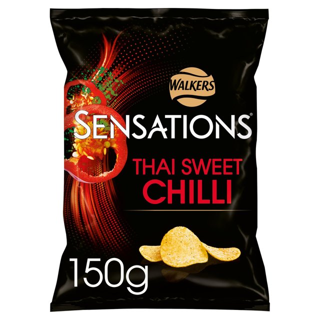 Walkers Sensations Thai Sweet Chilli Crisps 150g - 5.2oz