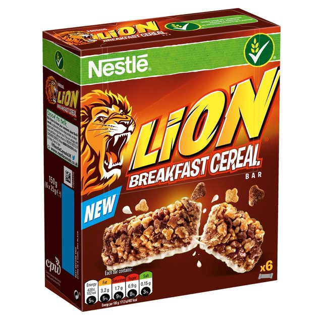 Nestle Lion Cereal Bar 6 Pack