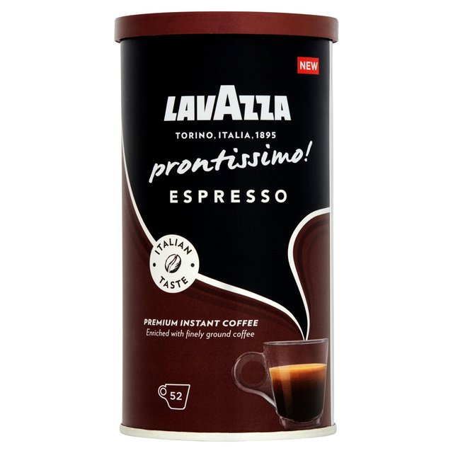 Lavazza Prontissimo Espresso Premium Instant Coffee 95g 3.3oz