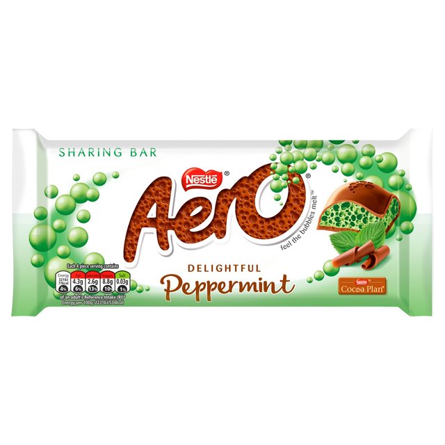 Aero Peppermint Chocolate Sharing Bar 90g - 3.1oz