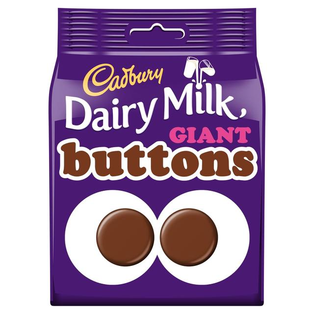 Cadbury Dairy Milk Giant Buttons Chocolate 119g - 4.1oz