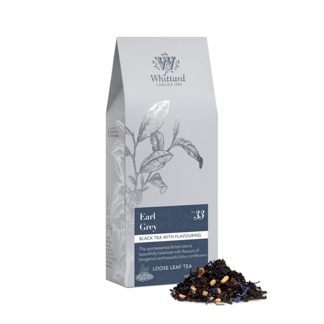 Whittard Earl Grey Loose Tea Pouch 100g - 3.5oz