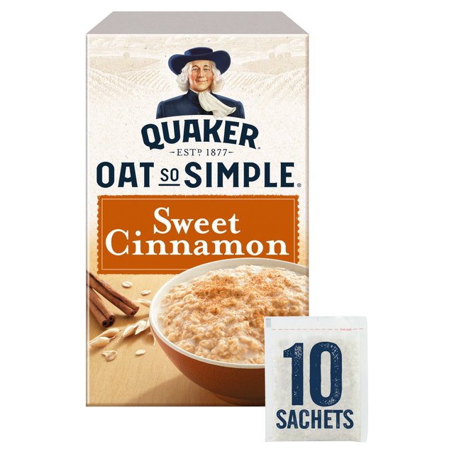 Quaker Oat So Simple Sweet Cinnamon Porridge 10 Sachets