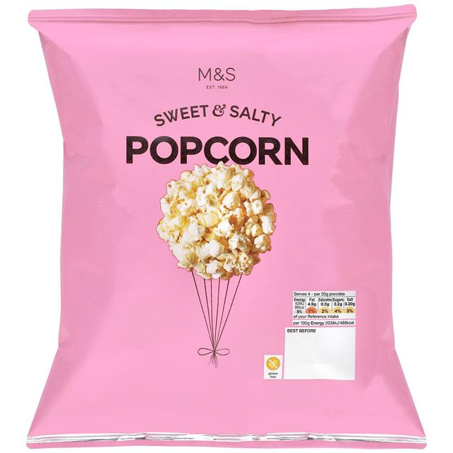M&S Sweet & Salty Popcorn 80g - 2.8oz