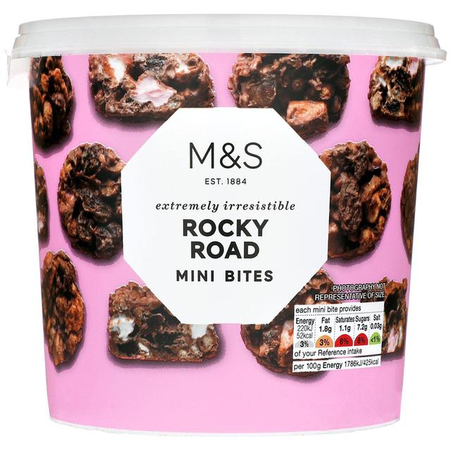 M&S Rocky Road Mini Bites 210g - 7.4oz