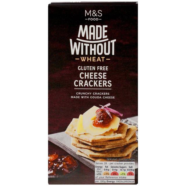 M&S Made Without Cheese Crackers 100g - 3.5oz