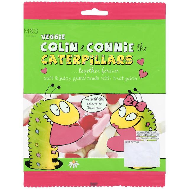 M&S Colin & Connie The Caterpillar Fruit Gums 170g - 5.9oz