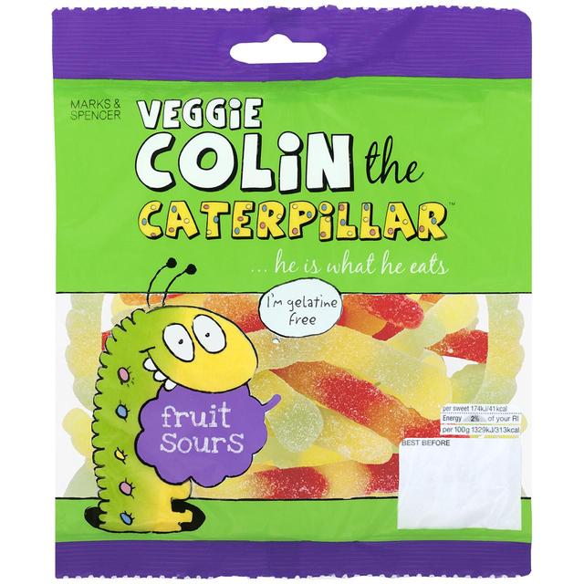 M&S Colin The Caterpillar Fruit Sours 170g - 5.9oz