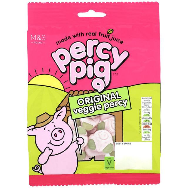 M&S Percy Pig Original Veggie Fruit Gums 170g - 5.9oz