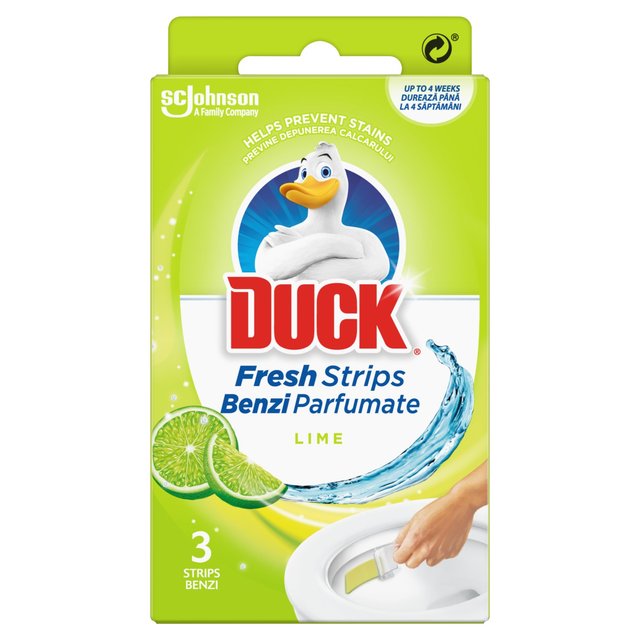 Duck Toilet Fresh Strips Lime 3 Pack