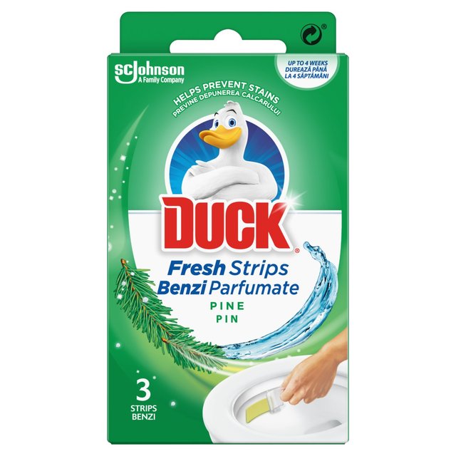 Duck Toilet Fresh Strips Pine 3 Pack