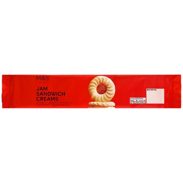 M&S Jam Sandwich Creams 150g - 5.2oz