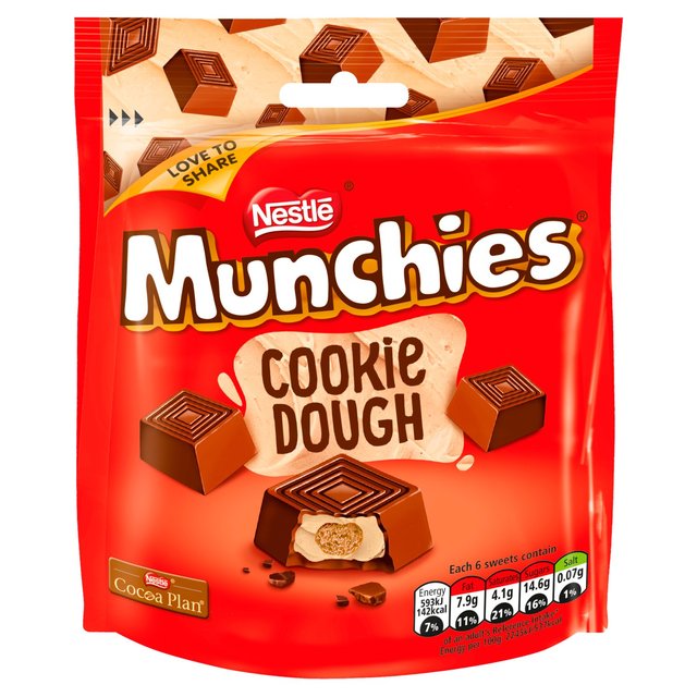 Munchies Cookie Dough 101g - 3.5oz