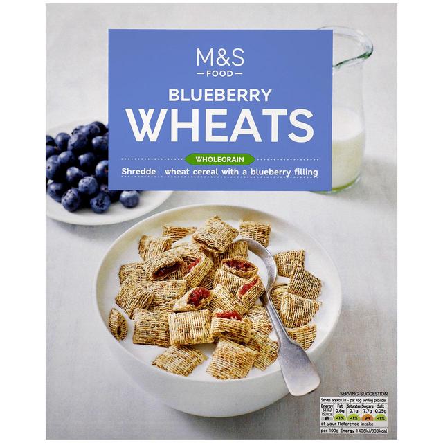 M&S Blueberry Wheat Cereal 500g - 17.6oz