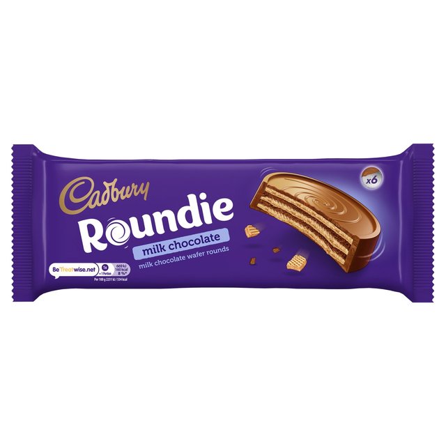 Cadbury Roundie Milk Chocolate Biscuits 180g - 6.3oz