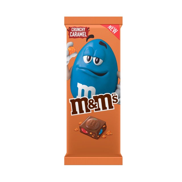 M&M's Crunchy Caramel Chocolate Bar 165g - 5.8oz