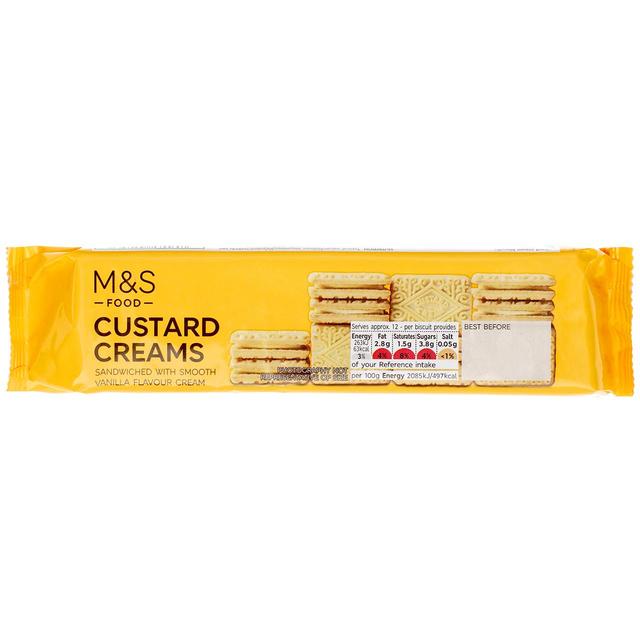 M&S Custard Creams 150g - 5.2oz