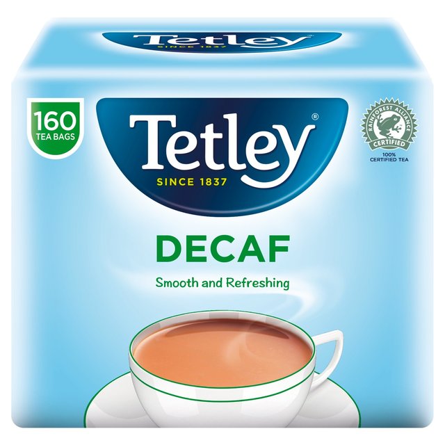 Tetley Decaffeinated Tea Bags 160 Pack