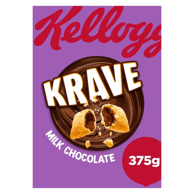 Kellogg's Krave Milk Chocolate 375g - 13.2oz
