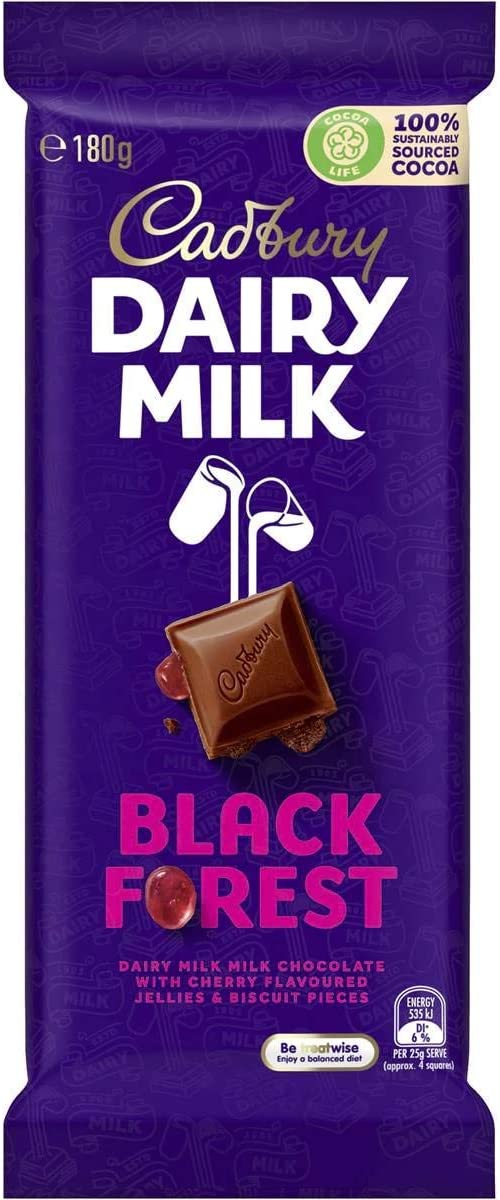 Cadbury Black Forest 180g - 6.3oz