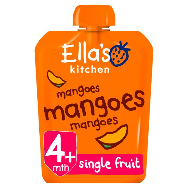 Ella's Kitchen Organic Smooth Mango Puree 70g - 2.4oz